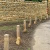 Timber Bollard Supplier | Solid oak Bollards