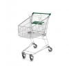 Shopping trolley child seat green