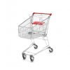 Shopping trolley child seat red