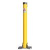 Hinged Parking Post Yellow
