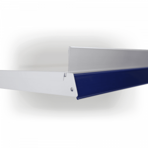 Shelf riser stop