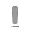 Timber Bollard 4 way flat top