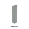 Timber Bollard mitre top