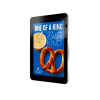 Wall mounted digital signage display