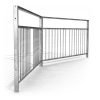 Pedestrian guardrail